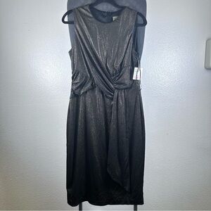 Taylor Women’s Elegant Black Sleeveless Dress Size 10